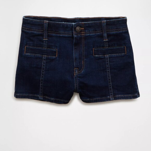 NEW Eco-Friendly American Eagle Next Level Stretch Micro Jean Shorts Size 26W - Picture 5 of 6